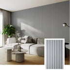 AcoustiLine™ Precision Acoustic Slat Panel — Smoked Oak (2.7 m × 1.10 m)