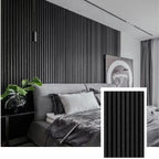 AcoustiLine™ Precision Acoustic Slat Panel — Smoked Oak (2.7 m × 1.10 m)