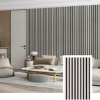 AcoustiLine™ Precision Acoustic Slat Panel — Smoked Oak (2.7 m × 1.10 m)