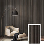 AcoustiLine™ Precision Acoustic Slat Panel — Smoked Oak (2.7 m × 1.10 m)